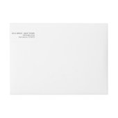 Moderne + Minimalistische Hochzeitsszenarien - Rüc (Vorderseite)