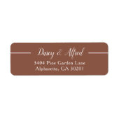 Moderne Minimalistische Hochzeitsszenarien - Rücks (Vorne)