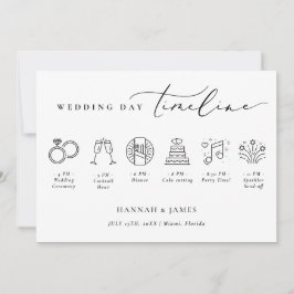 Moderne Minimalistische Hochzeitstitel Begrüßungsk Einladung