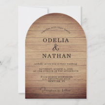 Moderne minimalistische Holztextur-Hochzeit