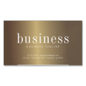 Moderne Minimalistische Imitate mit einfacher Chic Magnetische Visitenkarte (Vorderseite)