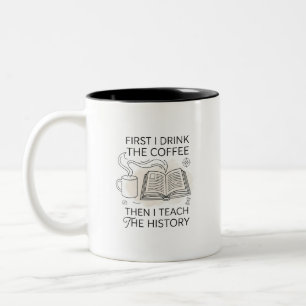 Moderne minimalistische Kaffeemaschine Dann Gesche Zweifarbige Tasse