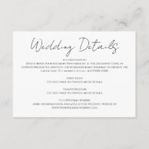 Moderne Minimalistische Kalligrafie-Hochzeit