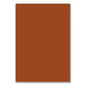 Moderne Minimalistische Kartennummer für Hochzeite Tischnummer (Rückseite)