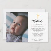 Moderne Minimalistische Kinderdusche Einladung (Vorderseite)