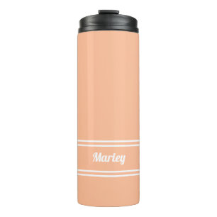 Moderne minimalistische klassische benutzerdefinie thermosbecher