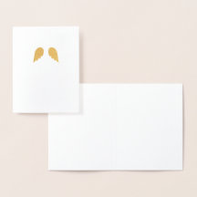 Moderne Minimalistische Kleine Engel Wings Weihnac