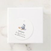 Moderne Minimalistische Koch Küche Babydusche Geschenkanhänger (Beispiel)