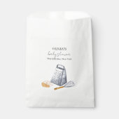 Moderne Minimalistische Koch Küche Babydusche Geschenktütchen (Vorderseite)