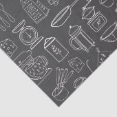 Moderne Minimalistische Küche Kochgeräte Seidenpapier (Detail)