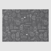 Moderne Minimalistische Küche Kochgeräte Seidenpapier (Vorderseite)
