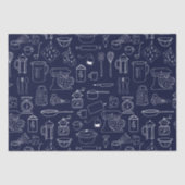 Moderne Minimalistische Küche Kochgeräte Seidenpapier (Vorderseite)