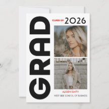 Moderne minimalistische kühne schwarze Typografie 