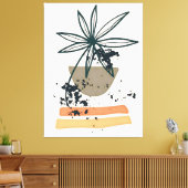 Moderne Minimalistische Kunst Leinwanddruck (Insitu (Wohnzimmer))