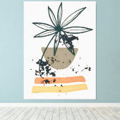 Moderne Minimalistische Kunst Leinwanddruck (Insitu (Holzboden))