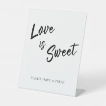Moderne Minimalistische Liebe ist Sweet Wedding Pe