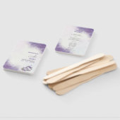 Moderne Minimalistische Lila Lilac Trendy Fächer (Non-assembled)