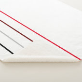 Moderne Minimalistische Linien Sherpadecke (3/4)