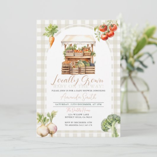 Moderne Minimalistische, lokal angelegte Kinderdus Einladung (Stehend Vorderseite)