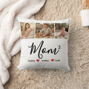 Moderne minimalistische Mama - individuelles Foto- Kissen