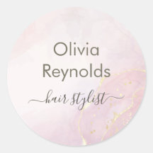 Moderne Minimalistische Marmortextur Rosa Gold