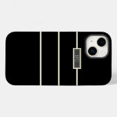 Moderne Minimalistische Mit Monogramm Initialen Sc Case-Mate iPhone Hülle (Rückseite (Horizontal))