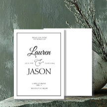 Moderne Minimalistische Namen Kalligraphie Black