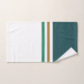 Moderne Minimalistische New Season Strips Badhandtuch Set (Handtuch)