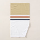 Moderne Minimalistische New Season Strips Badhandtuch Set (Handtuch)