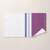 Moderne Minimalistische New Season Strips Badhandtuch Set (Handtuch)