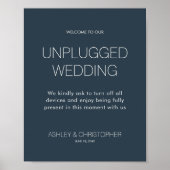 Moderne, Minimalistische, nicht gestopfte Eventhoc Poster (Vorne)