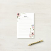 Moderne Minimalistische Noten Post-it Klebezettel (Auf Schreibtisch)