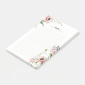 Moderne Minimalistische Noten Post-it Klebezettel (angewinkelt)