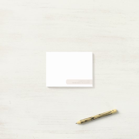 Moderne Minimalistische Notizbücher Post-it Klebezettel (Auf Schreibtisch)