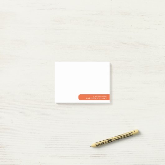 Moderne Minimalistische Notizbücher Post-it Klebezettel (Auf Schreibtisch)