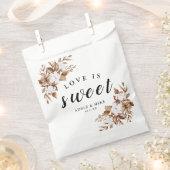 Moderne Minimalistische Pampas Grass Bouquet Weddi Geschenktütchen (Ausgeschnitten)