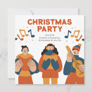 Moderne Minimalistische Party Einladung