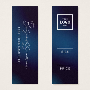 Moderne Minimalistische Preis-Hang-Tag-Karte