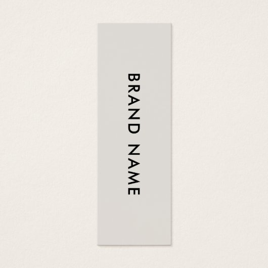 Moderne Minimalistische QR Code Closing Label Hang (Vorderseite)