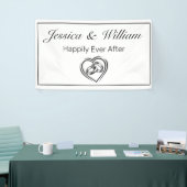 Moderne Minimalistische Rings mit dem Schwarzen He Banner (Messeveranstaltung)