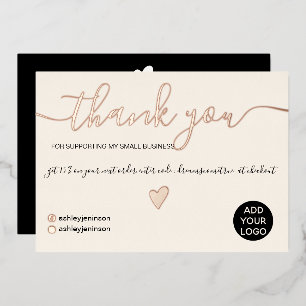 Moderne minimalistische rot-rosa Ordnung Vielen Da Folieneinladung