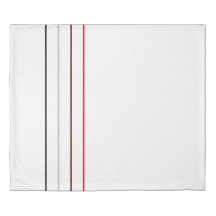 Moderne Minimalistische rote schwarze Linien