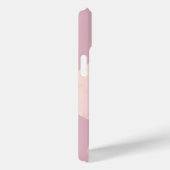 Moderne Minimalistische Rustikale Rosa Grunge Kuns Case-Mate iPhone Hülle (Rückseite / Rechts)