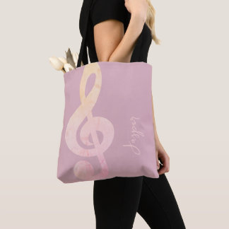 Moderne Minimalistische Rustikale Rosa Grunge Kuns Tasche