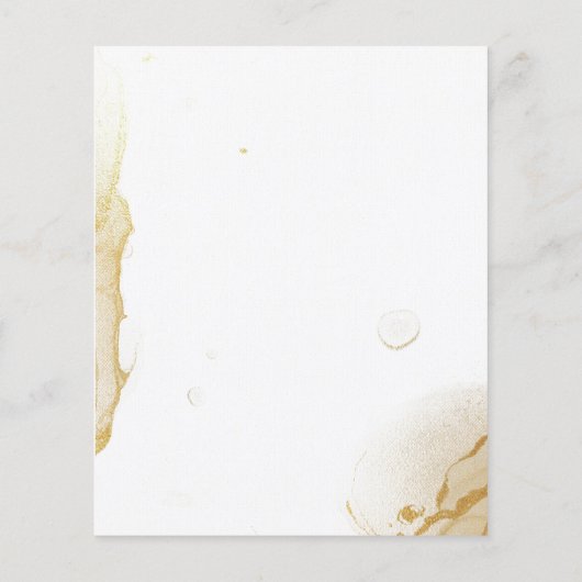 Moderne minimalistische Save the Date Karte (Rückseite)