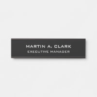 Moderne Minimalistische Schlichte Elegant Schwarz