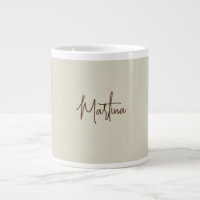Moderne Minimalistische Schlichte Kreativkalligrap