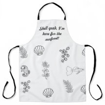 Moderne minimalistische Schürze