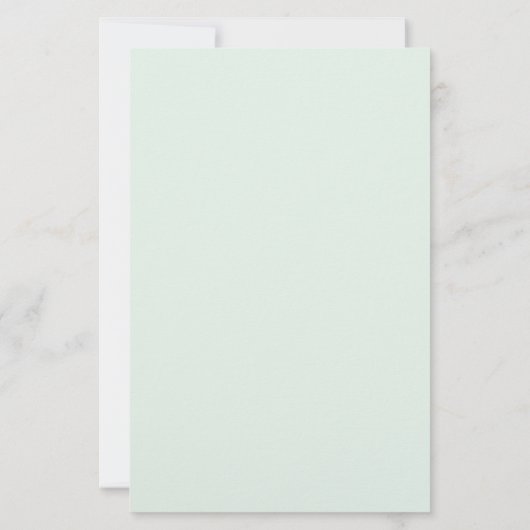 Moderne, Minimalistische, schwarz-grüne Streifen Briefpapier (Rückseite)