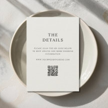 Moderne Minimalistische Schwarz- und Ecru-Hochzeit